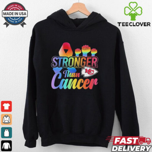 Official Kansas City Chiefs Autism Strong Than Cancer Pride T shirts