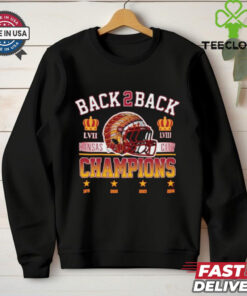 Official Kansas City Chiefs Back 2 Back Champions 1970 2020 2023 2024 NFL t shirt 3 Official Kansas City Chiefs Back 2 Back Champions 1970 2020 2023 2024 NFL t shirt