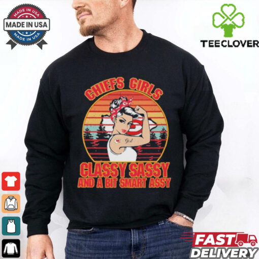 Official Kansas City Chiefs Girls Classy Sassy And A Bit Smart Assy Shirt