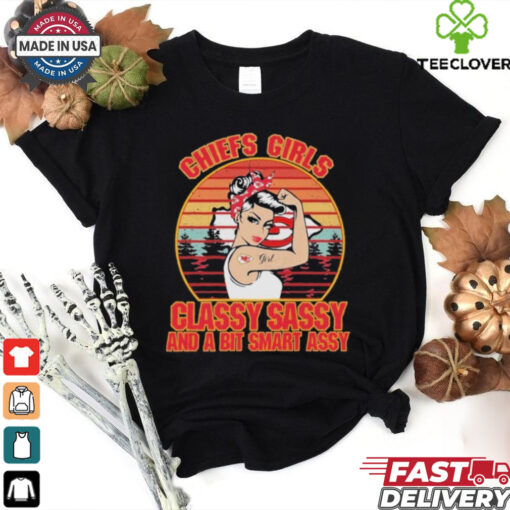 Official Kansas City Chiefs Girls Classy Sassy And A Bit Smart Assy Shirt
