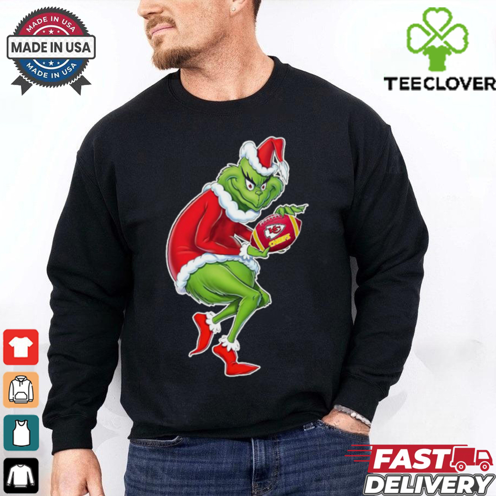 Official Kansas City Chiefs Grinch Merry Christmas 2024 Shirt Official Kansas City Chiefs Grinch Merry Christmas 2024 Shirt