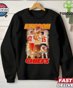 Official Kansas City Chiefs Kingdom Travis Kelce and Patrick Mahomes Signatures shirt