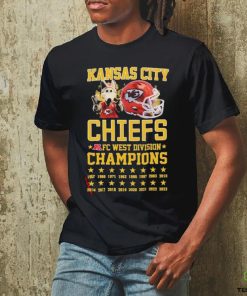 Official Kansas City Chiefs Mascot 8 Straight AFC West Division Champions hoodie, sweater, longsleeve, shirt v-neck, t-shirt