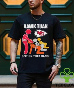 Official Kansas City Chiefs NFL Hawk Tuah Spit On That Thang Football fan t shirt