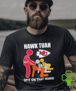 Official Kansas City Chiefs NFL Hawk Tuah Spit On That Thang Football fan t hoodie, sweater, longsleeve, shirt v-neck, t-shirt