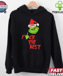 Official Kansas City Chiefs Santa Grinch Fuck The Rest Christmas 2024 Shirt