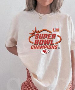 Official Kansas City Chiefs Super Bowl LIX Champions Locker Room Logo Tee