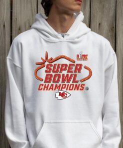 Official Kansas City Chiefs Super Bowl LIX Champions Locker Room Logo Tee