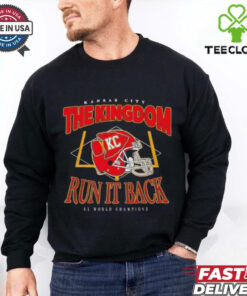 Official Kansas City Chiefs The Kingdom run it back vintage Best Selling shirt