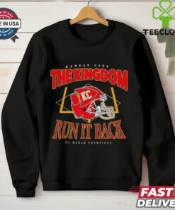 Official Kansas City Chiefs The Kingdom run it back vintage Best Selling shirt