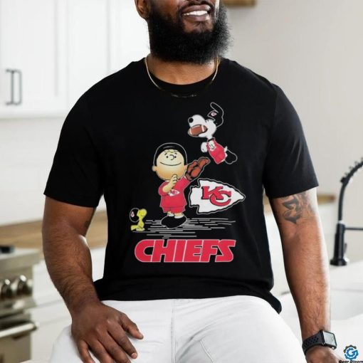 Official Kansas City Chiefs The Peanuts Christmas 2023 T Shirt