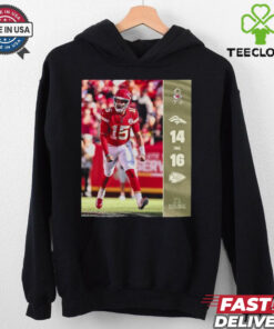 Official Kansas City Chiefs Victory Denver Broncos 16 14 Week 10 2024 AFC West battle score Shirt