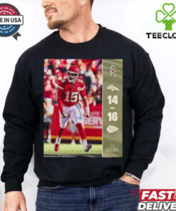 Official Kansas City Chiefs Victory Denver Broncos 16 14 Week 10 2024 AFC West battle score Shirt