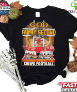 Official Kansas City God 1st Family 2nd The 9 Straight Division Titles Champs Shirts