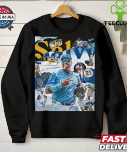 Official Kansas City Royals Salvador Perez has been named the 2024 Roberto Clemente Award Winner Poster t shirt