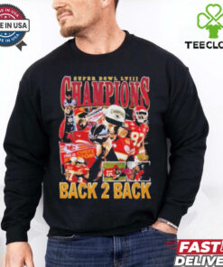 Official Kansas City Super Bowl Lviii Champ Back 2 Back 2024 T Shirt