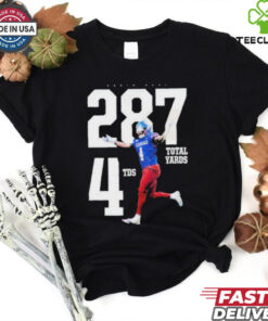 Official Kansas Devin Neal 287 Total Yards 4 Tds Shirt