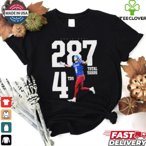 Official Kansas Devin Neal 287 Total Yards 4 Tds Shirt