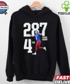Official Kansas Devin Neal 287 Total Yards 4 Tds Shirt
