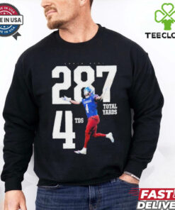 Official Kansas Devin Neal 287 Total Yards 4 Tds Shirt
