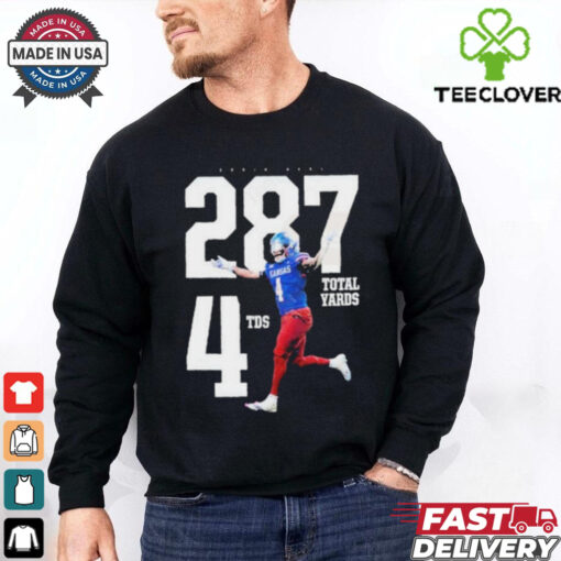 Official Kansas Devin Neal 287 Total Yards 4 Tds Shirt