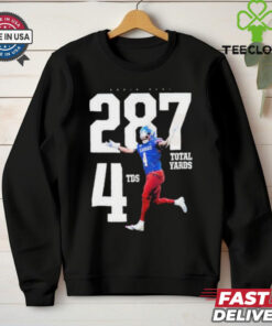 Official Kansas Devin Neal 287 Total Yards 4 Tds Shirt