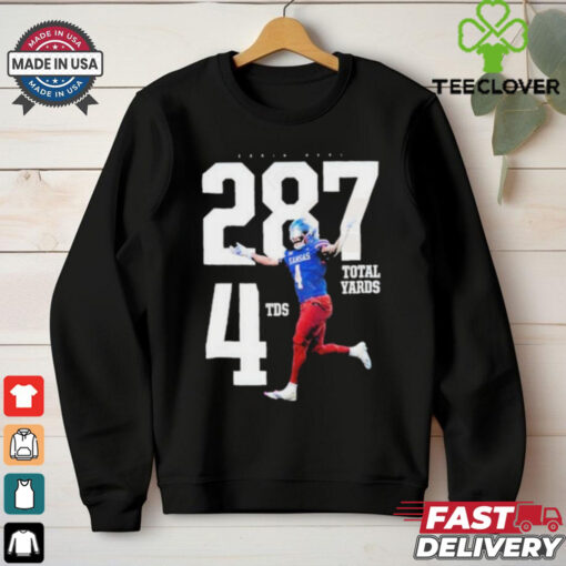 Official Kansas Devin Neal 287 Total Yards 4 Tds Shirt