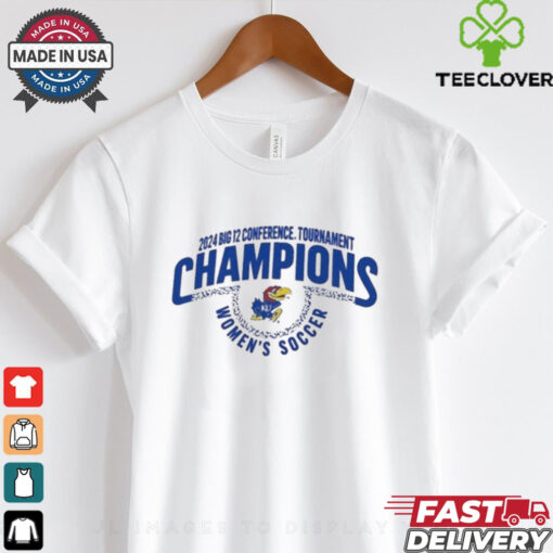 Official Kansas Jayhawks 2024 Big 12 Champions Locker Room Shirt