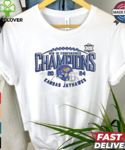 Official Kansas Jayhawks 2024 Big 12 Conference Football Champions Shirt