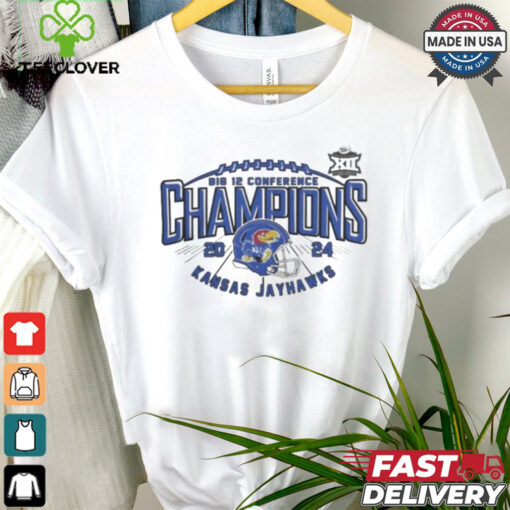 Official Kansas Jayhawks 2024 Big 12 Conference Football Champions Shirt