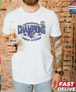 Official Kansas Jayhawks 2024 Big 12 Conference Football Champions Shirt