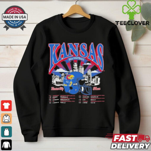 Official Kansas Jayhawks 2024 Kansas Football Concert Tour Shirt