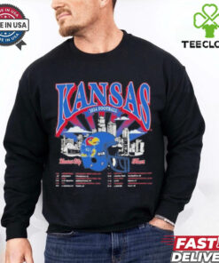 Official Kansas Jayhawks 2024 Kansas Football Concert Tour Shirt