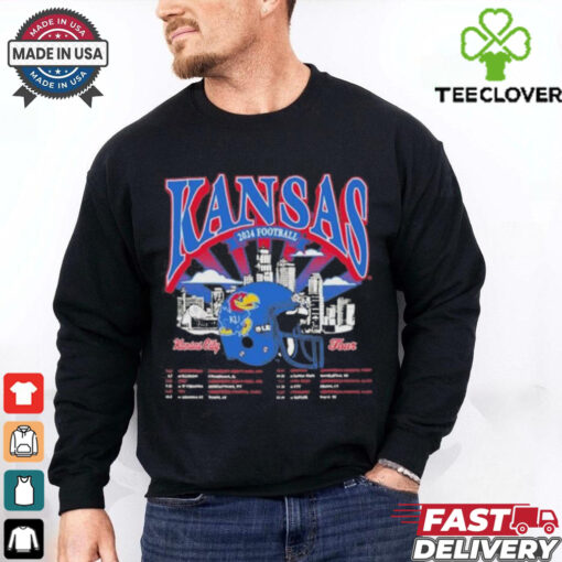 Official Kansas Jayhawks 2024 Kansas Football Concert Tour Shirt