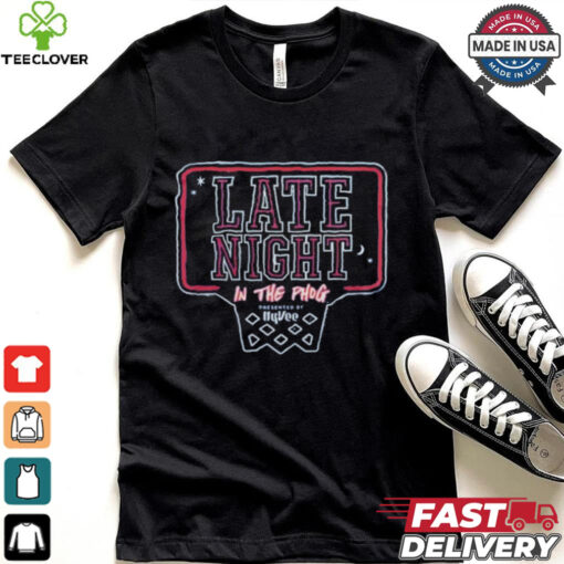 Official Kansas Jayhawks men basketball Late Night In The Phog Basketball T Shirt