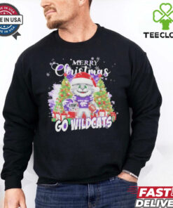 Official Kansas State Wildcats Mascot Merry Christmas Go Wildcats Sweatshirt 1 Official Kansas State Wildcats Mascot Merry Christmas Go Wildcats Sweatshirt
