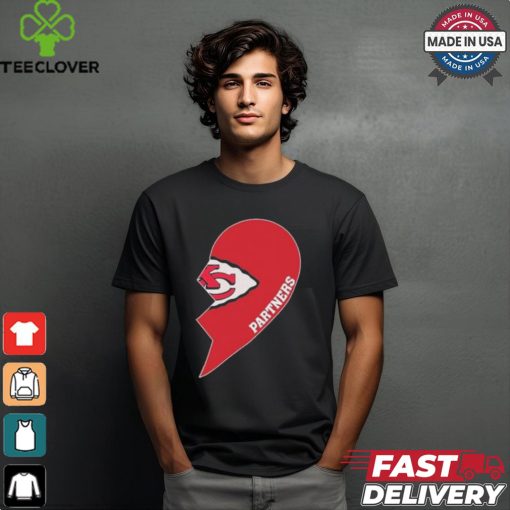 Official Kansas city Partners Half Heart Shirt