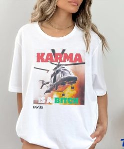 Official Karma Is A Bitch Helicopter carrying Iranian President Raisi Crashes Shirt