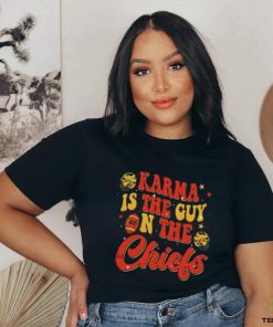 Official Karma Is The Guy On The Chiefs Shirt Go Taylors Boyfriend Sweathoodie, sweater, longsleeve, shirt v-neck, t-shirt Red Football Jersey Tee Kelce Swift Shirt hoodie, sweater, longsleeve, shirt v-neck, t-shirt