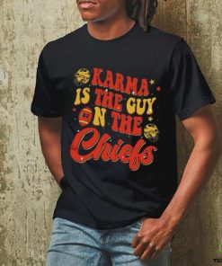 Official Karma Is The Guy On The Chiefs Shirt Go Taylors Boyfriend Sweathoodie, sweater, longsleeve, shirt v-neck, t-shirt Red Football Jersey Tee Kelce Swift Shirt hoodie, sweater, longsleeve, shirt v-neck, t-shirt