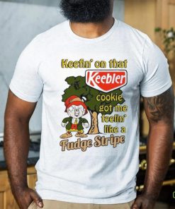 Official Keefin’ On That Keebler Cookie Got Me Feelin’ Like A Fudge Stripe 2023 Shirt