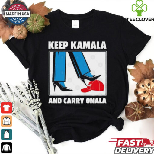 Official Keep Kamala and Carry On Ala Stepping On MAGA Hat T Shirt