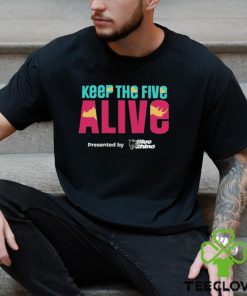 Official Keep The Five Alive Presented By Blue Rhino T shirt