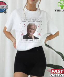 Official Keith Morrison It Was A Holiday Just Like Any Other Ugly Christmas T Shirt