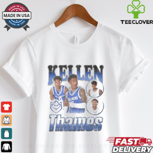 Official Kellen Thames Saint Louis Billikens 90s Graphic t shirt