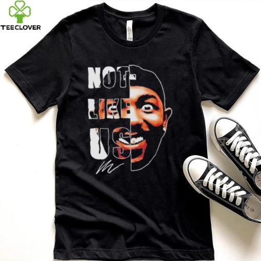 Official Kendrick Lamar Not Like Us Big Face With Signature Shirt