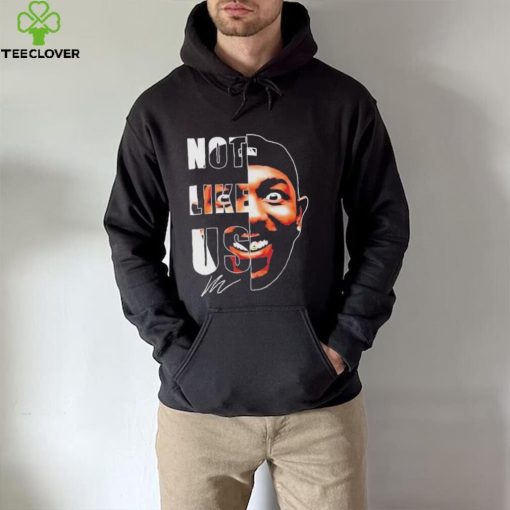 Official Kendrick Lamar Not Like Us Big Face With Signature Shirt