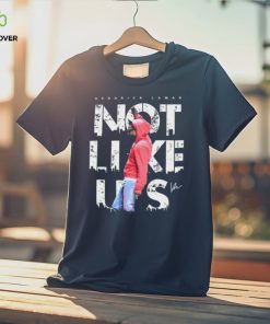 Official Kendrick Lamar Not Like Us Signature T Shirt