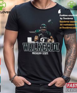 Official Kenneth Walker III Michigan State Spartans Grey Player shirt