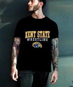 Official Kent State Golden Flashes Champion Wrestling Stack Logo Shirt
